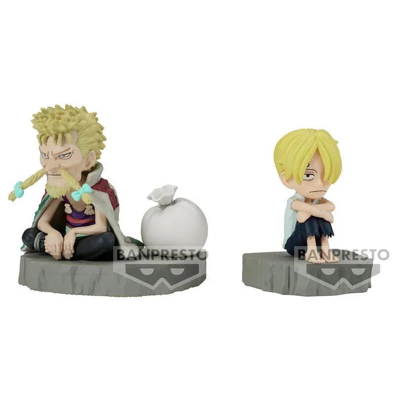 One Piece World Collectable Figure Log Stories Sanji & Zeff - Ginga Toys