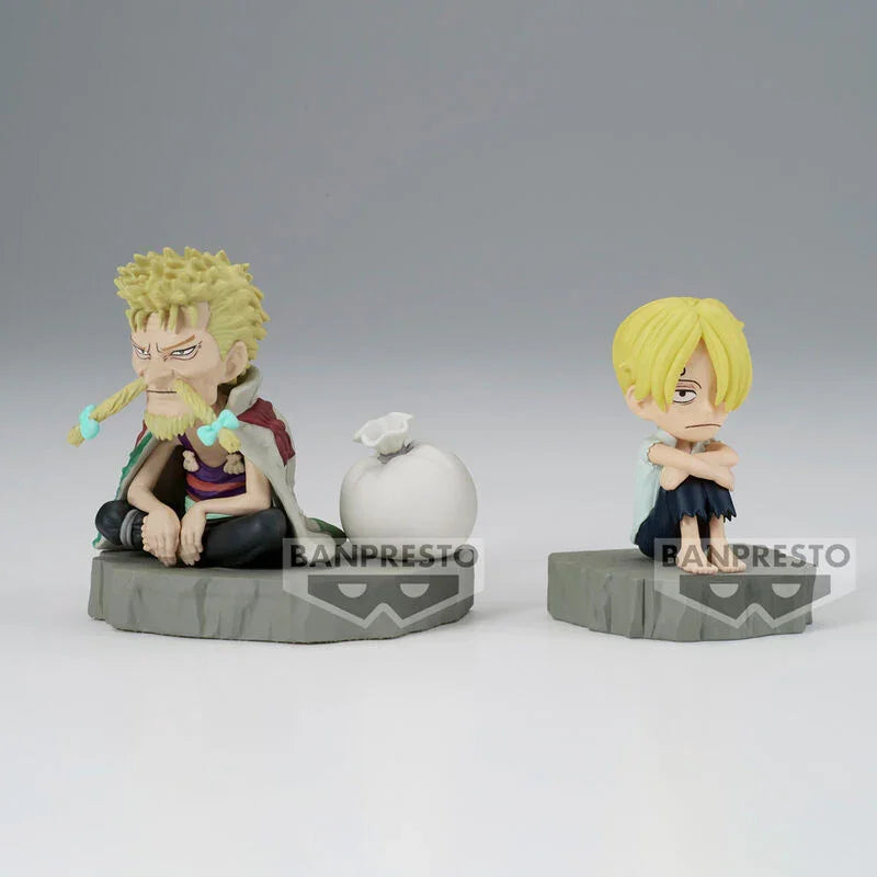 One Piece World Collectable Figure Log Stories Sanji & Zeff - Ginga Toys
