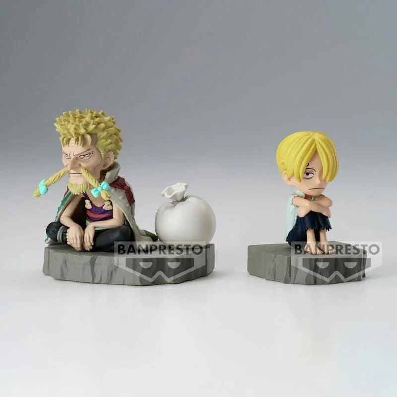 One Piece World Collectable Figure Log Stories Sanji & Zeff - Ginga Toys