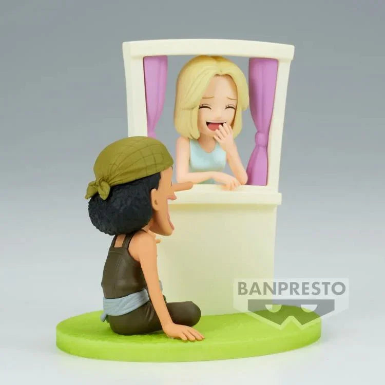 One Piece World Collectible Figure Log Stories Usopp & Kaya Figure - Banpresto - Ginga Toys