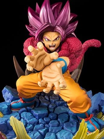 BANDAI TAMASHII NATIONS FiguartsZERO Dragon Ball DAIMA Super Saiyan 4 Son Goku Extra Battle 20cm figure - Ginga Toys