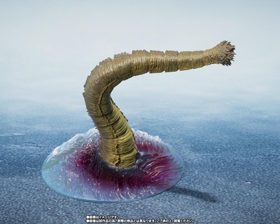 BANDAI TAMASHII NATIONS S.H.MonsterArts Shin Godzilla 2016 Second Form Third Form and Giant Unidentified Creature figure set - Ginga Toys