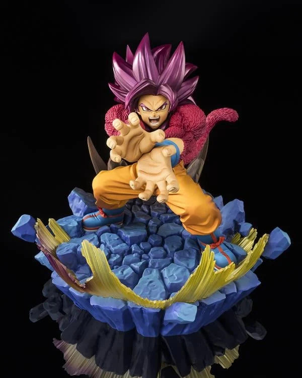 BANDAI TAMASHII NATIONS FiguartsZERO Dragon Ball DAIMA Super Saiyan 4 Son Goku Extra Battle 20cm figure - Ginga Toys