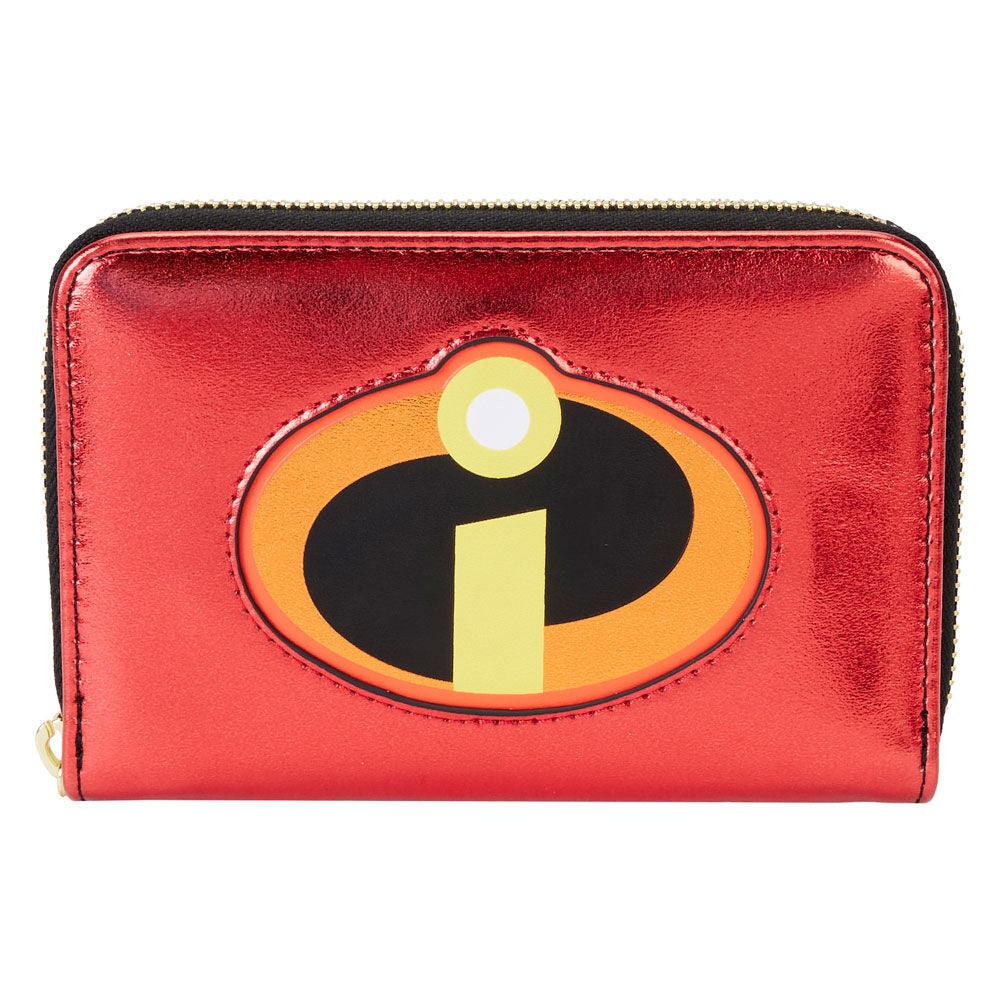 The Incredibles 20th Anniversary Metallic Cosplay Zip Around Wallet - Ginga Toys