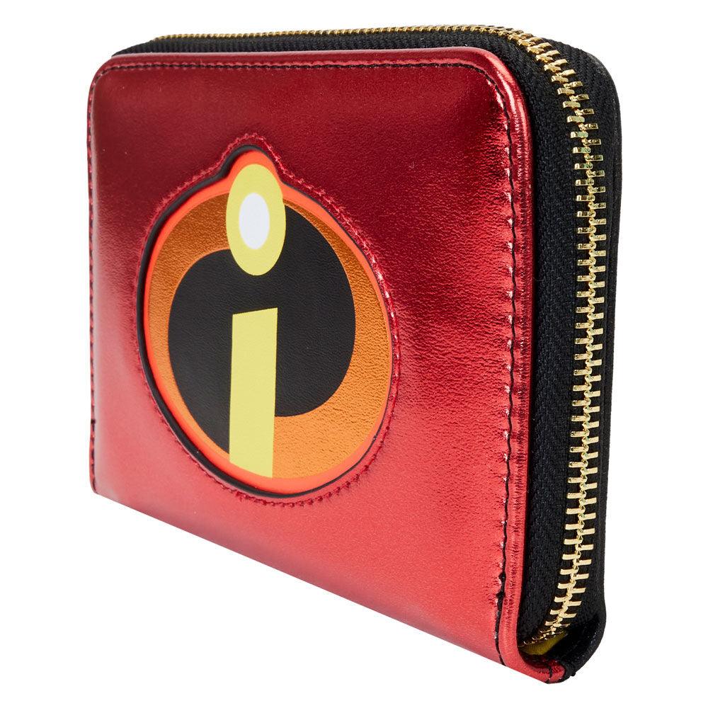The Incredibles 20th Anniversary Metallic Cosplay Zip Around Wallet - Ginga Toys