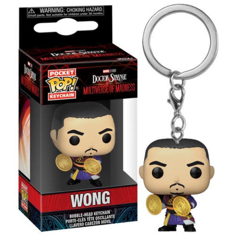 Pocket Pop! Keychain: Doctor Strange in the Multiverse of Madness - Wong Figure - Funko - Ginga Toys