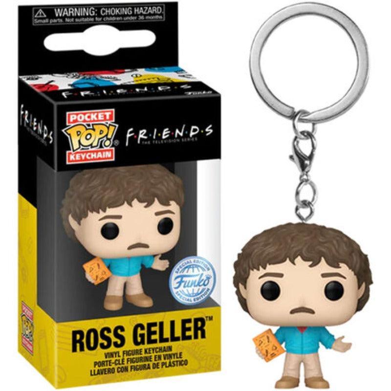 Pocket Pop! Keychain: Friends - Ross Geller Exclusive Vinyl Figure - Funko - Ginga Toys