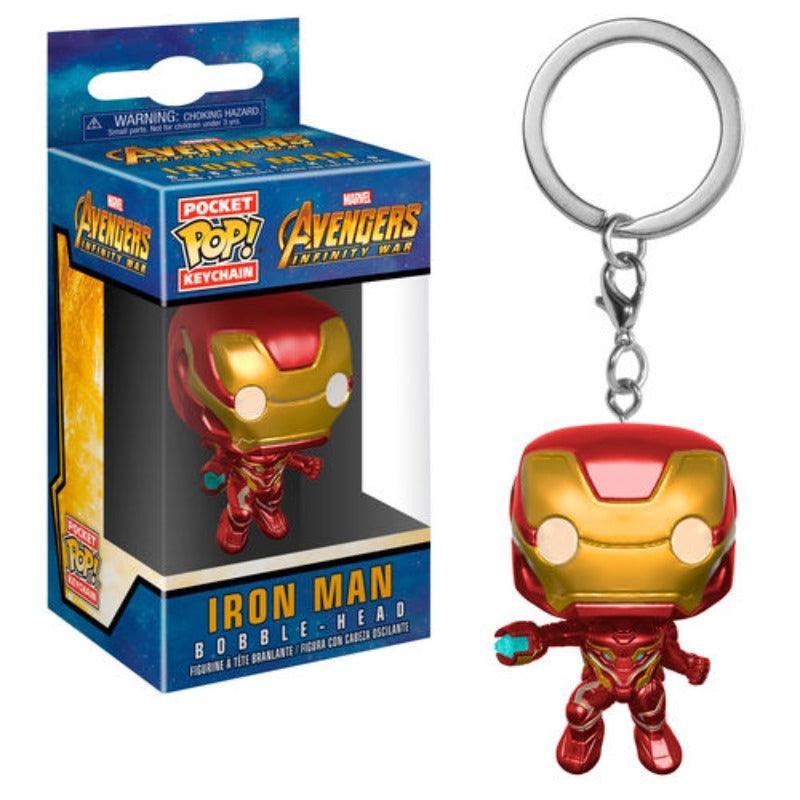 Pocket Pop! Keychain: Marvel Avengers Infinity War Iron Man Vinyl Figure - Funko - Ginga Toys