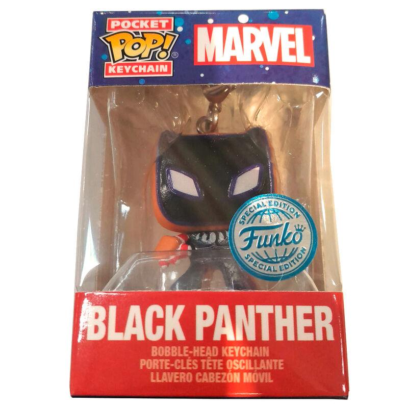 Pocket Pop! Keychain: Marvel - Black Panther Exclusive Vinyl Figure - Funko - Ginga Toys