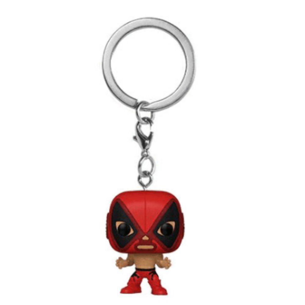 Pocket Pop! Keychain: Marvel Lucha Libre Deadpool La Chimiganga de la Muerte Figure - Funko - Ginga Toys