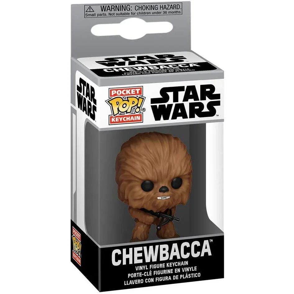 Pocket Pop! Keychain: Star Wars Chewbacca Figure - Funko - Ginga Toys