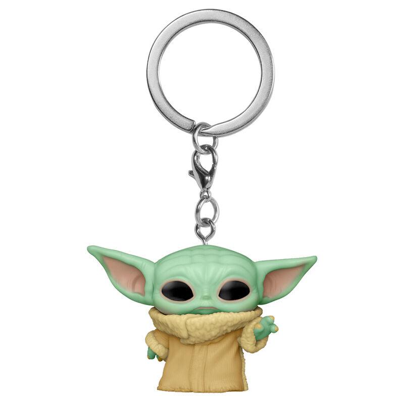 Pocket Pop! Keychain: Star Wars The Mandalorian Yoda The Child Figure - Funko - Ginga Toys