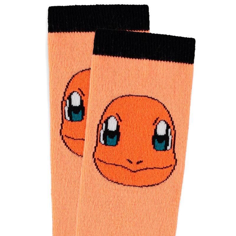 Pokémon - Charmander Adult Knee High Socks 35/38 - Difuzed - Ginga Toys