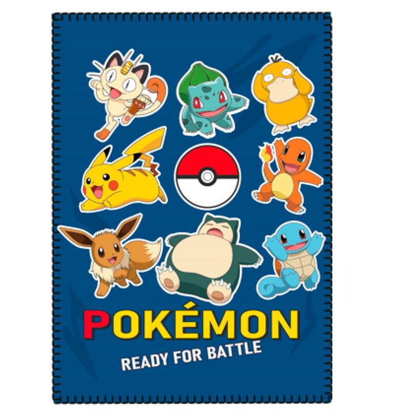 Pokémon Children polar blanket 100x140cm - Nintendo - Ginga Toys