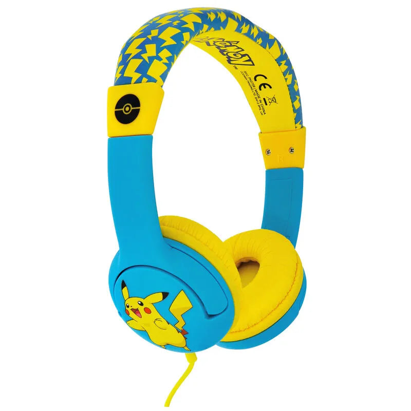 Pokémon Pikachu kids Wired Headphones - Ginga Toys