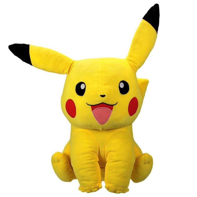 Pokémon Pikachu Soft Plush Toy Cuddle 45cm - Nintendo - Ginga Toys