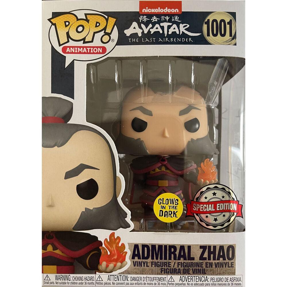 Funko POP Avatar The Last Airbender Admiral Zhao with Fireball Glow in the Dark Vinyl Figure #1001 Exclusive - Funko - Ginga Toys
