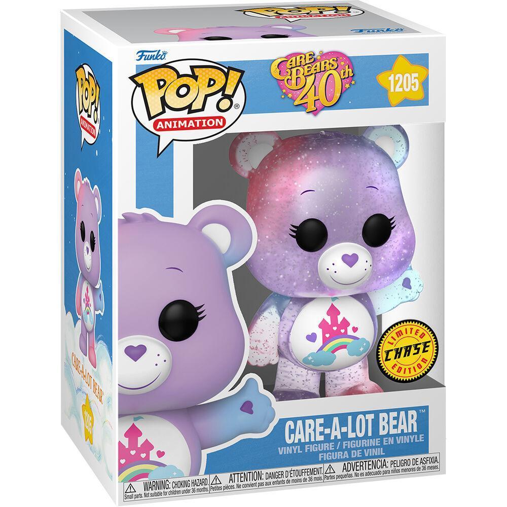 Funko Pop! Animation: Care Bears 40th Anniversary - Care-a-Lot Bear CHASE - Funko - Ginga Toys