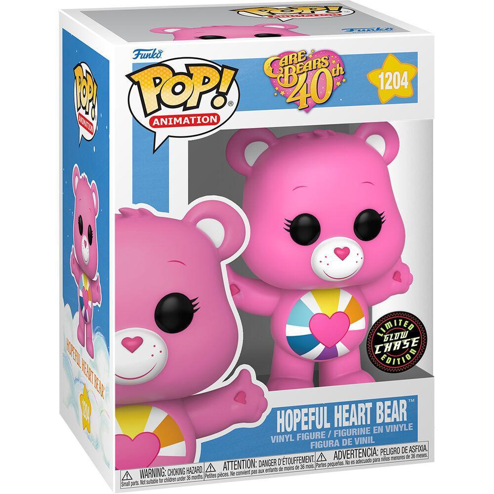 Funko Pop! Animation: Care Bears 40th Anniversary - Hopeful Heart Bear CHASE - Funko - Ginga Toys