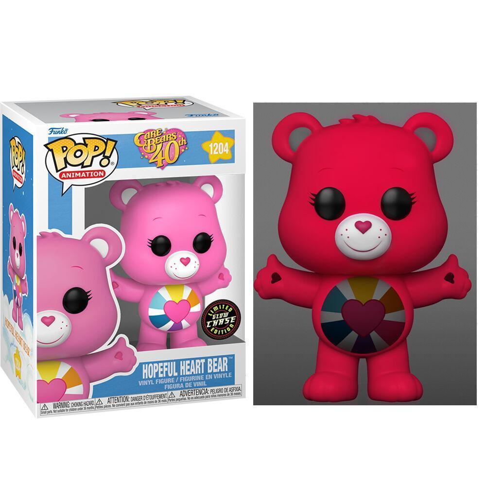 Funko Pop! Animation: Care Bears 40th Anniversary - Hopeful Heart Bear CHASE - Funko - Ginga Toys