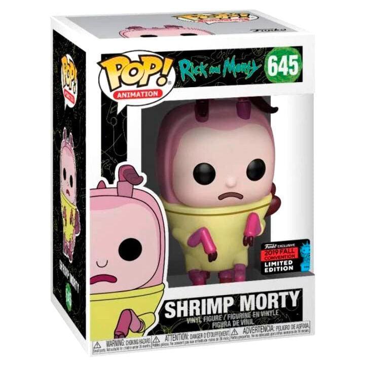 Funko POP Rick and Morty Shrimp Morty Vinyl Figure #645 Limited Edition Exclusive - Funko - Ginga Toys