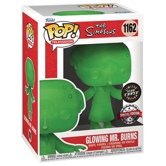 Pop! Animation: The Simpsons - Mr. Burns (Glowing) Exclusive Chase - Funko - Ginga Toys
