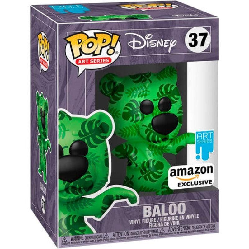 Pop! Arts Series Disney: The Jungle Book - Baloo Exclusive Vinyl Figure #37 - Funko - Ginga Toys