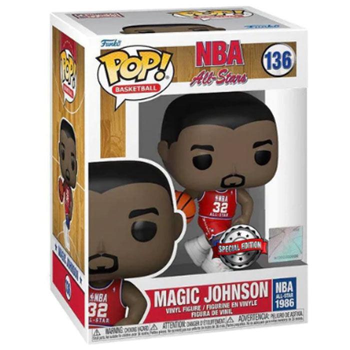 POP figure NBA Legends - Magic Johnson Exclusive - Funko - Ginga Toys
