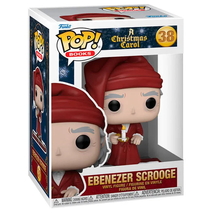 Pop! Books: A Christmas Carol - Ebenezer Scrooge - Ginga Toys
