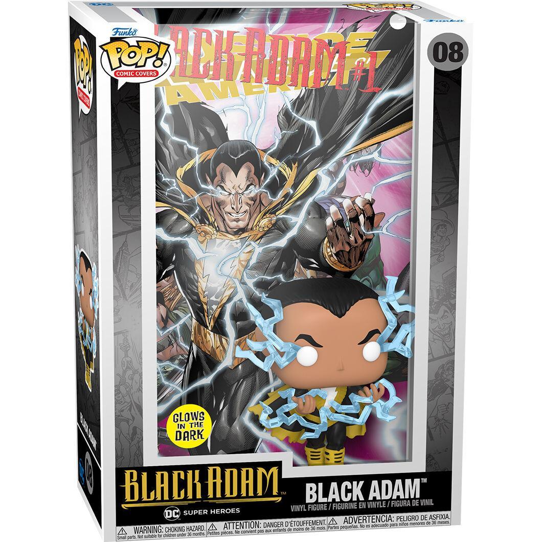 POP figure DC Comic Cover: Black Adam #1 - Black Adam (Glows in the Dark) - Funko - Ginga Toys