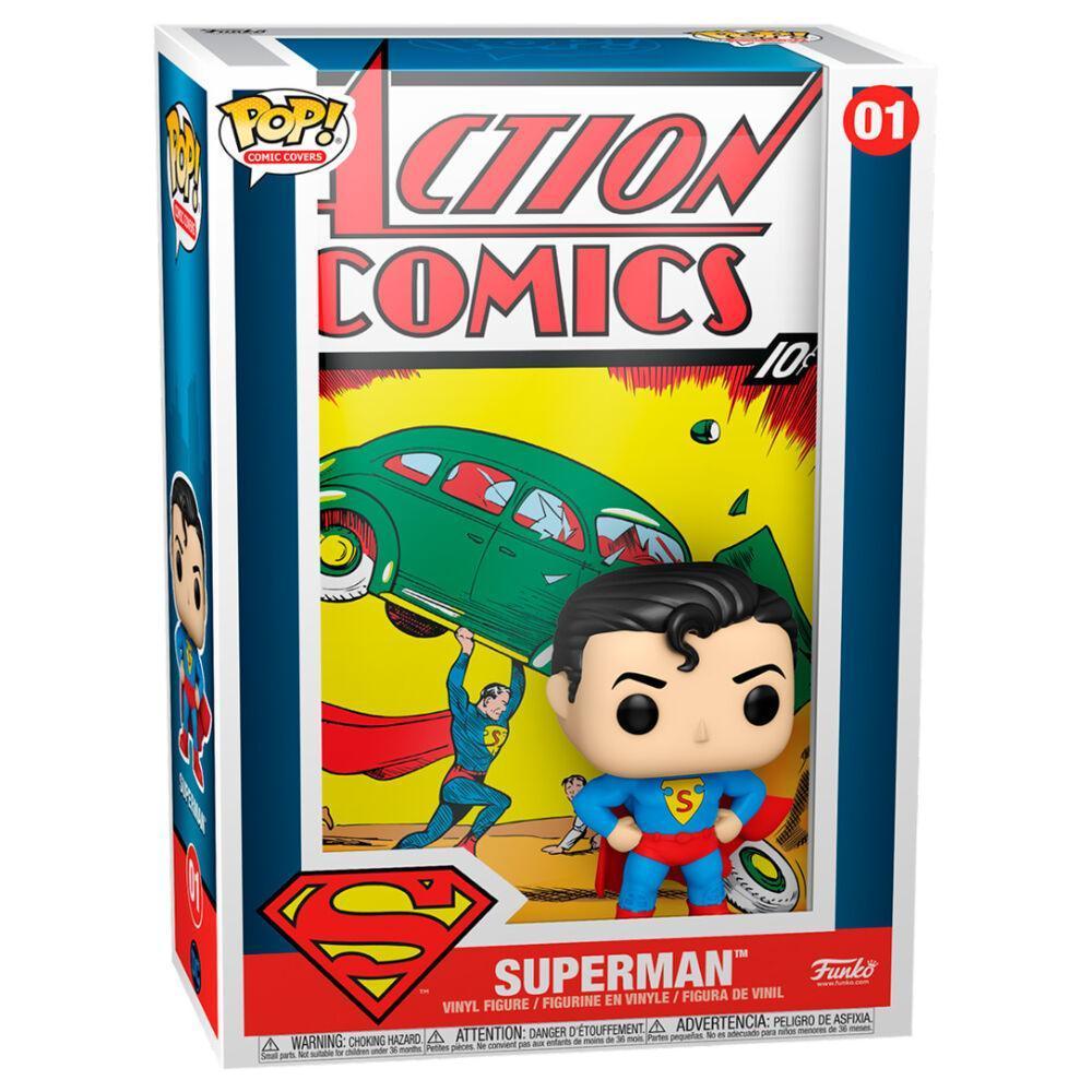 POP figure Comic Cover DC - Superman Action Comic - Funko - Ginga Toys
