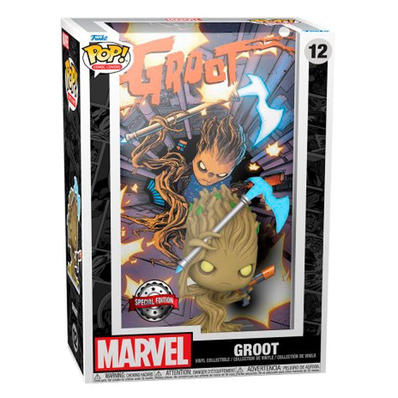 Pop! Comic Covers: Marvel Groot Exclusive Vinyl Figure #12 - Funko - Ginga Toys