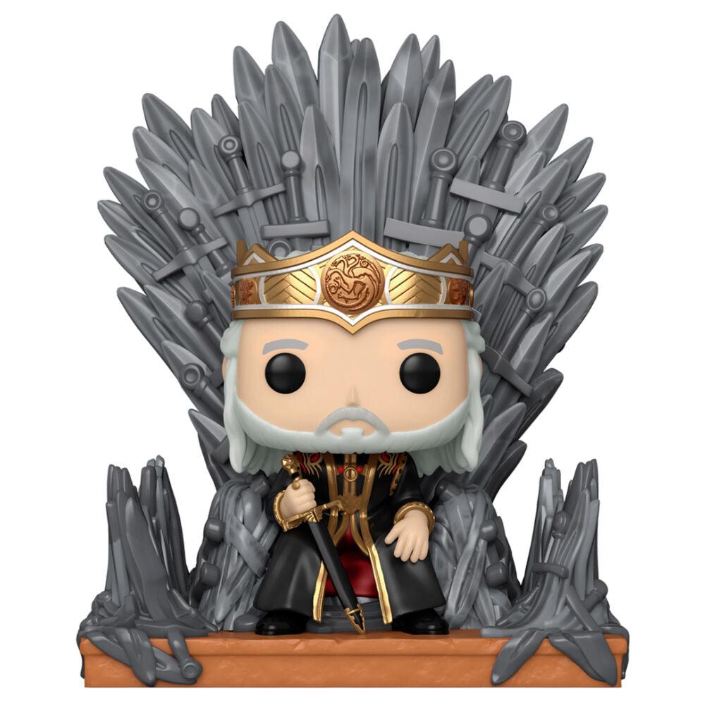 Pop! Deluxe: House of the Dragon - Viserys on Throne - Funko - Ginga Toys