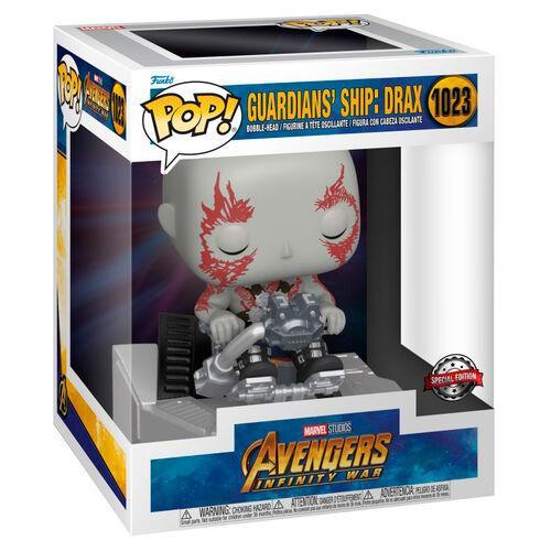 Pop! Deluxe Marvel Avengers: Infinity War - Guardians Ship Drax Exclusive Vinyl Figure #1023 - Funko - Ginga Toys