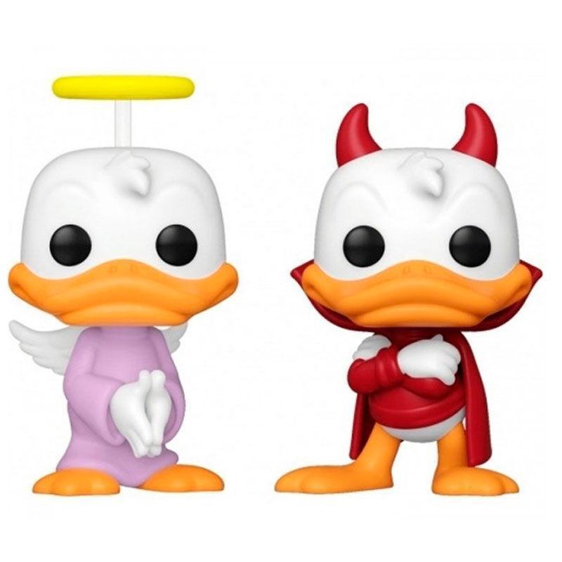 Funko Pop! Disney Donald Duck - Donald’s Shoulder Angel & Devil - 2-Pack (2022 Wondrous Convention Exclusive) - Funko - Ginga Toys