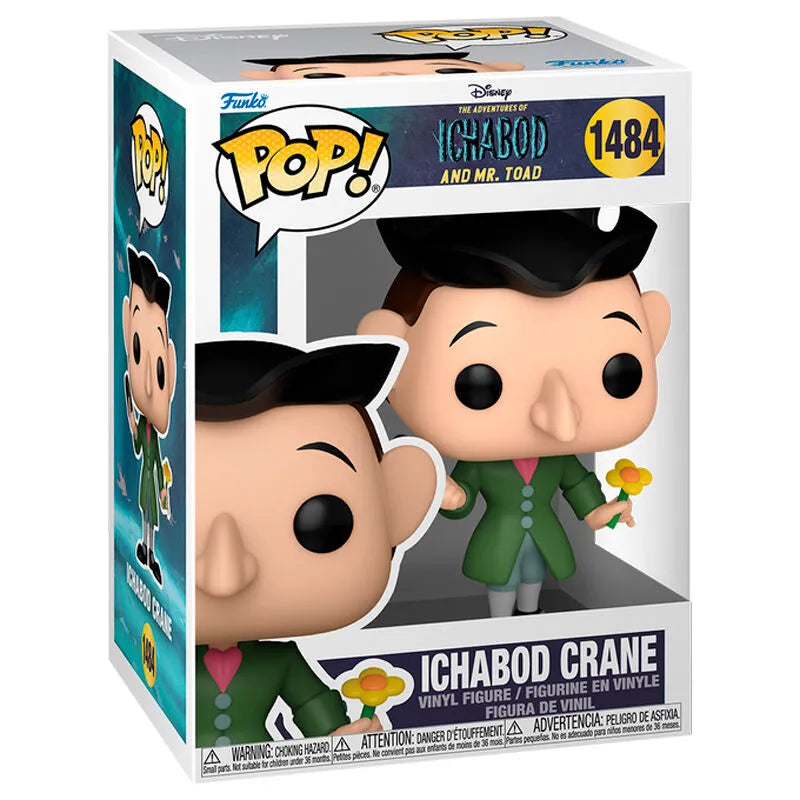 Pop! Disney: The Adventures of Ichabod and Mr. Toad - Ichabod Crane Figure #1484 - Ginga Toys