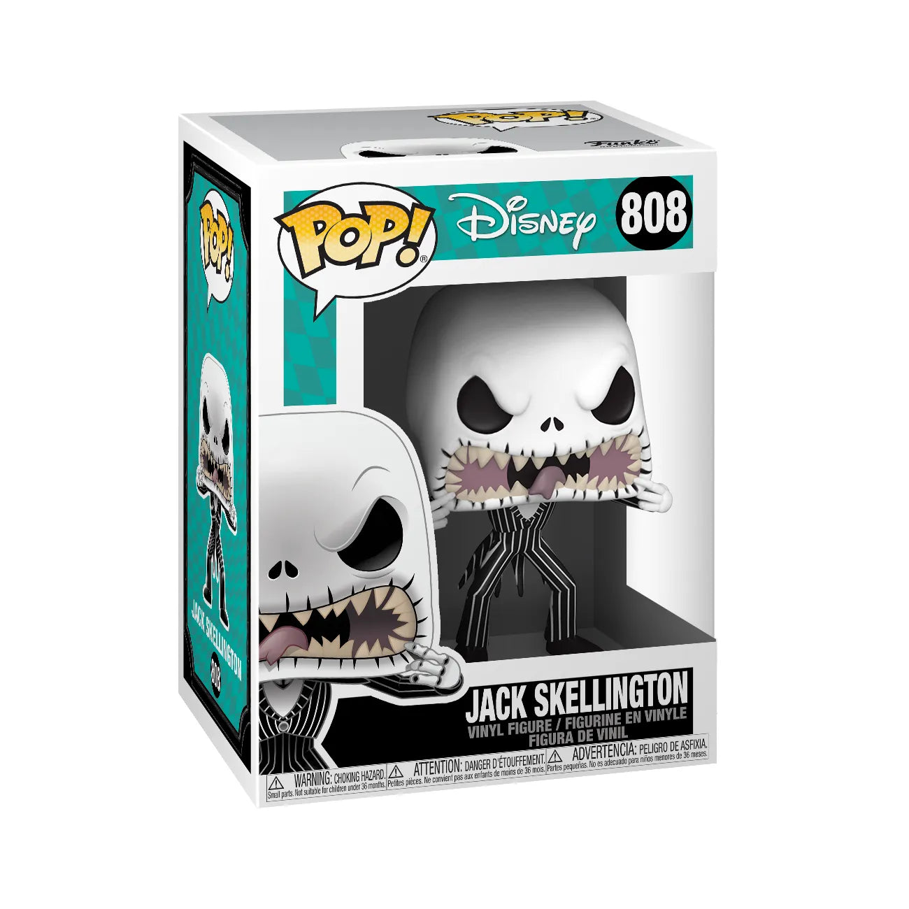 Pop! Disney: The Nightmare Before Christmas - Jack (Scary Face) - Ginga Toys