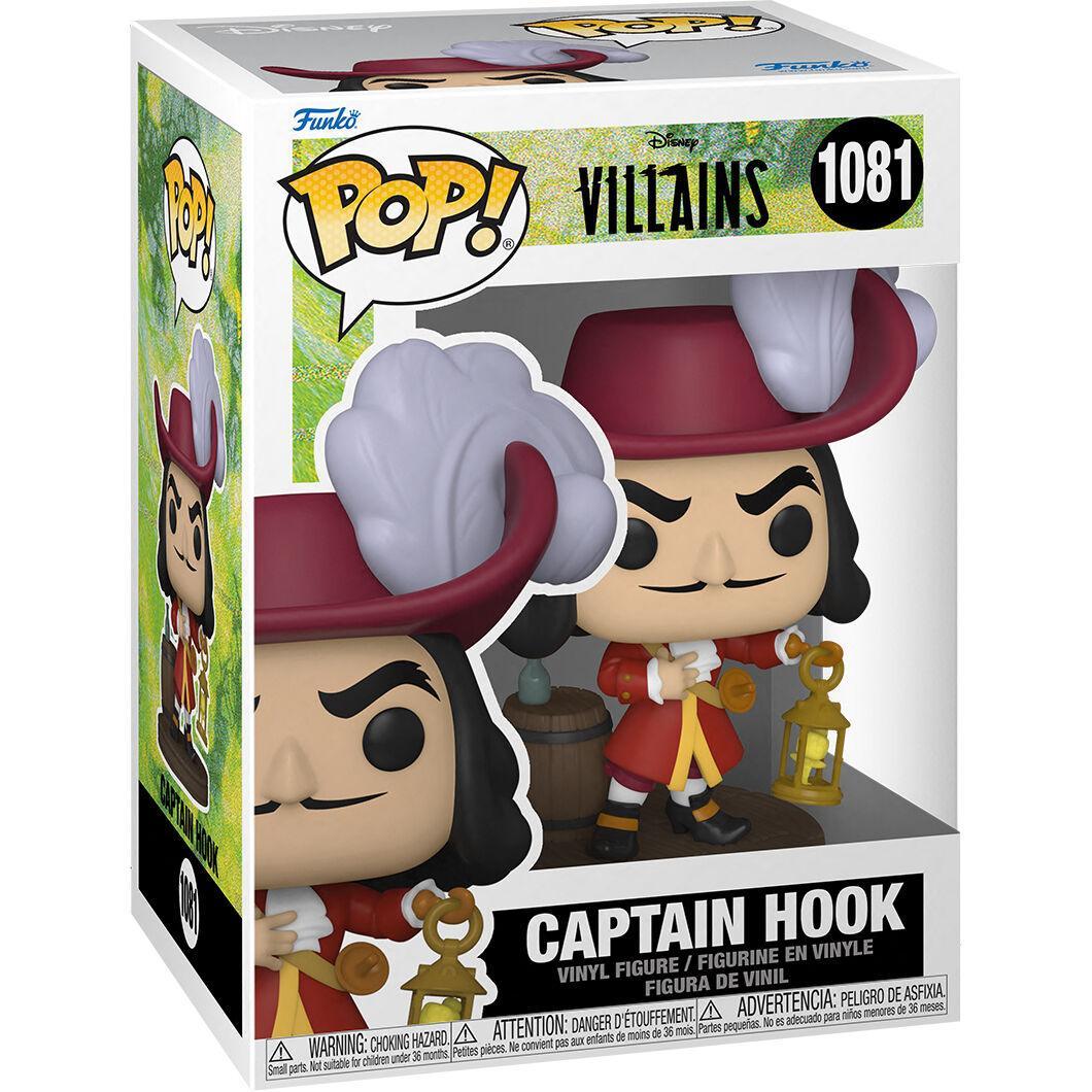 POP figure Disney Villains - Captain Hook - Funko - Ginga Toys