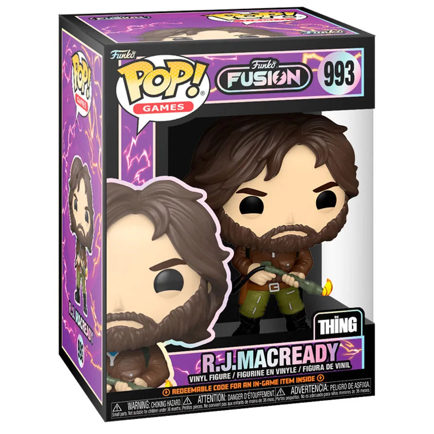 Pop! Games: Funko Fusion - The Thing R.J. MacReady Figure #993 - Ginga Toys