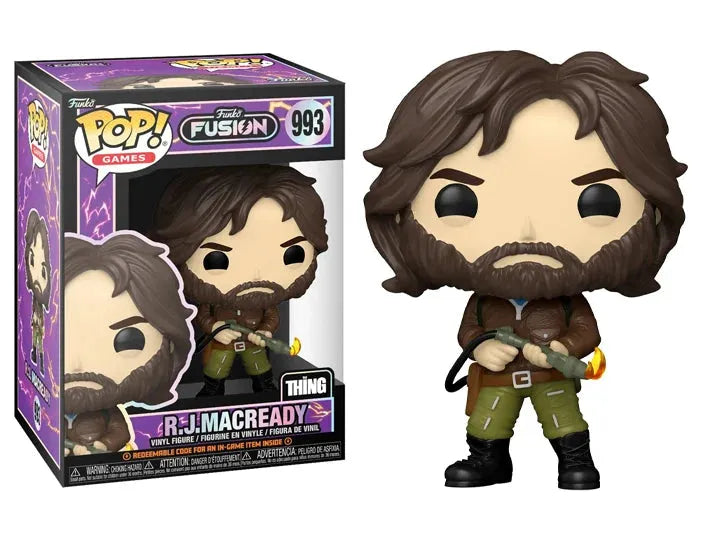 Pop! Games: Funko Fusion - The Thing R.J. MacReady Figure #993 - Ginga Toys