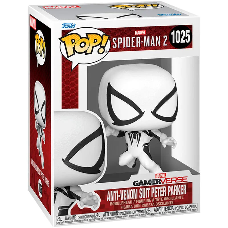 Pop! Games: Spider-Man 2 - Anti-Venom Suit Peter Parker - Ginga Toys