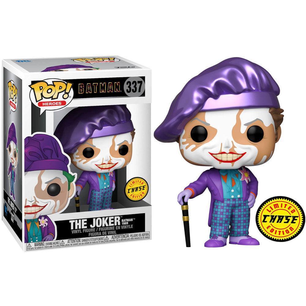 Funko POP DC Comics Batman 1989 Joker with Hat Chase Vinyl Figure #337 - Funko - Ginga Toys