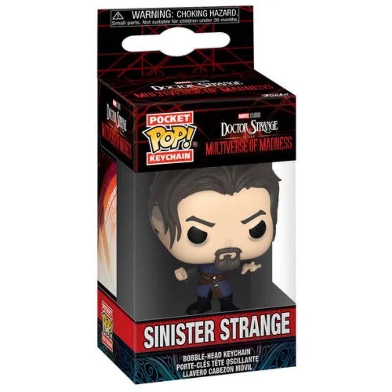 Pop! Keychain: Doctor Strange in the Multiverse of Madness - Sinister Strange Vinyl Figure - Funko - Ginga Toys