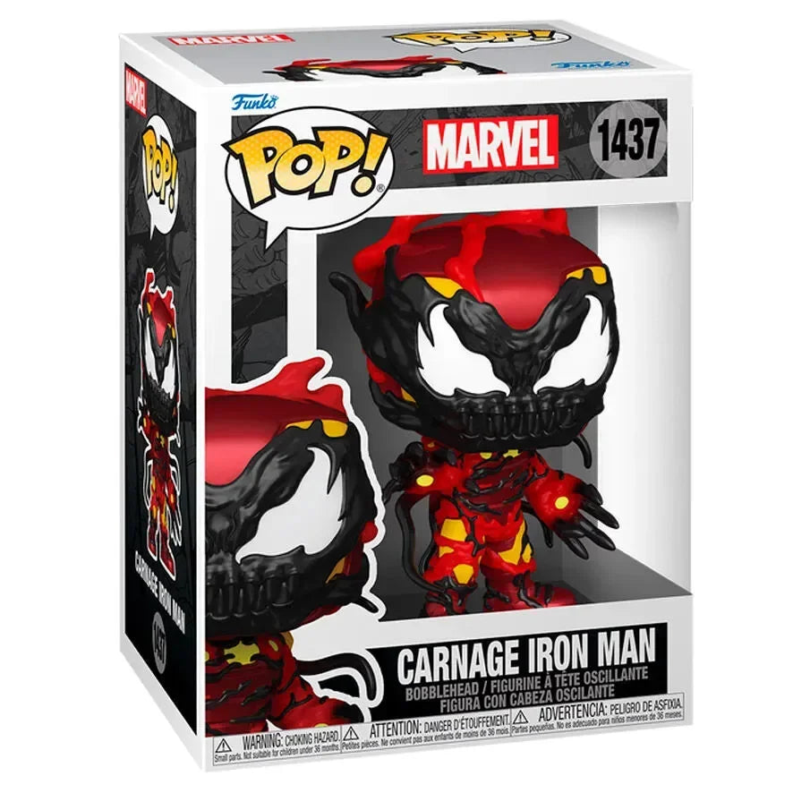 Pop! Marvel: Absolute Carnage - Carnage Iron Man - Ginga Toys