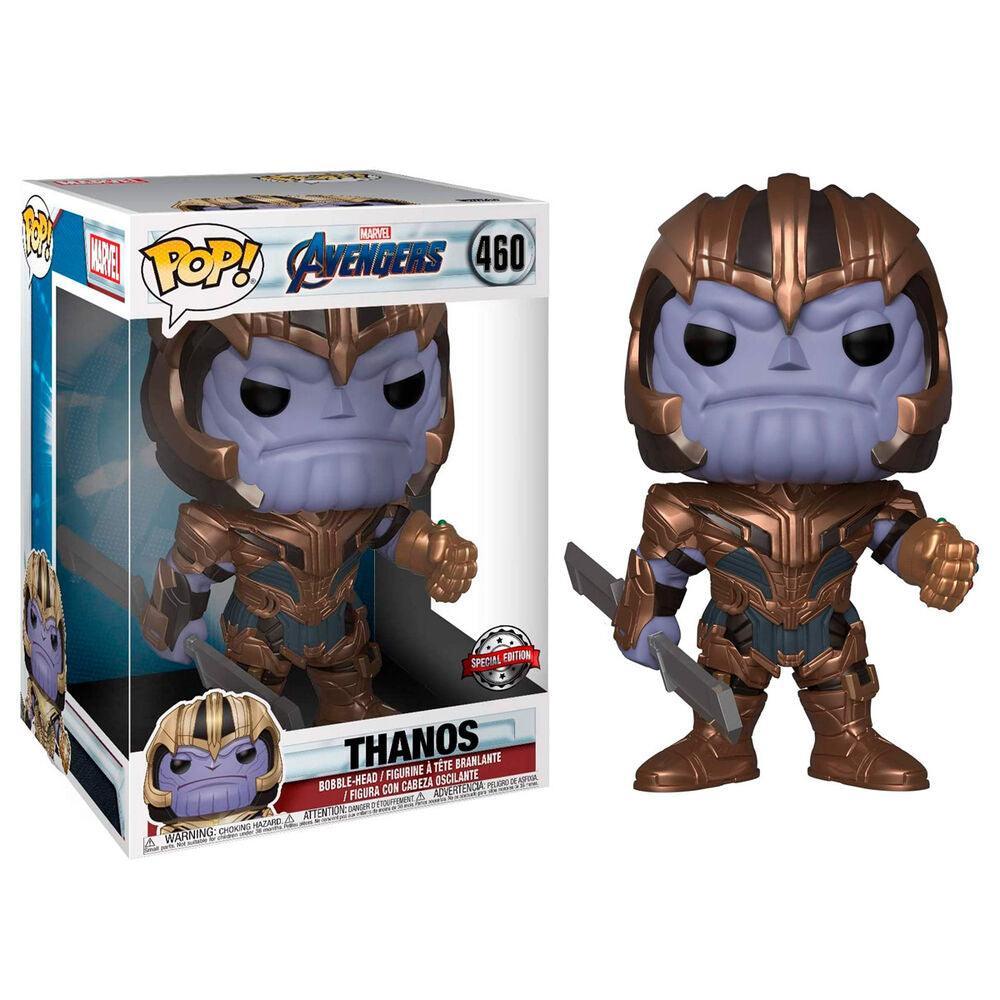 Funko POP Marvel Avengers Endgame Thanos 10" Large Vinyl Figure #460 Exclusive - Funko - Ginga Toys