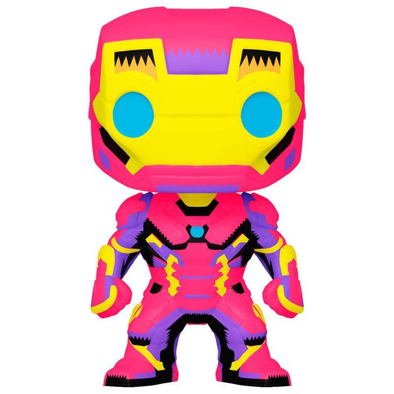 POP figure Marvel Black Light - Iron Man - Funko - Ginga Toys