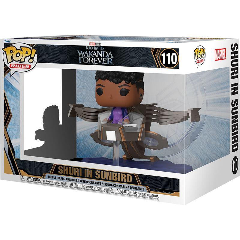 POP figure Marvel: Black Panther: Wakanda Forever - Shuri in Sunbird - Funko - Ginga Toys