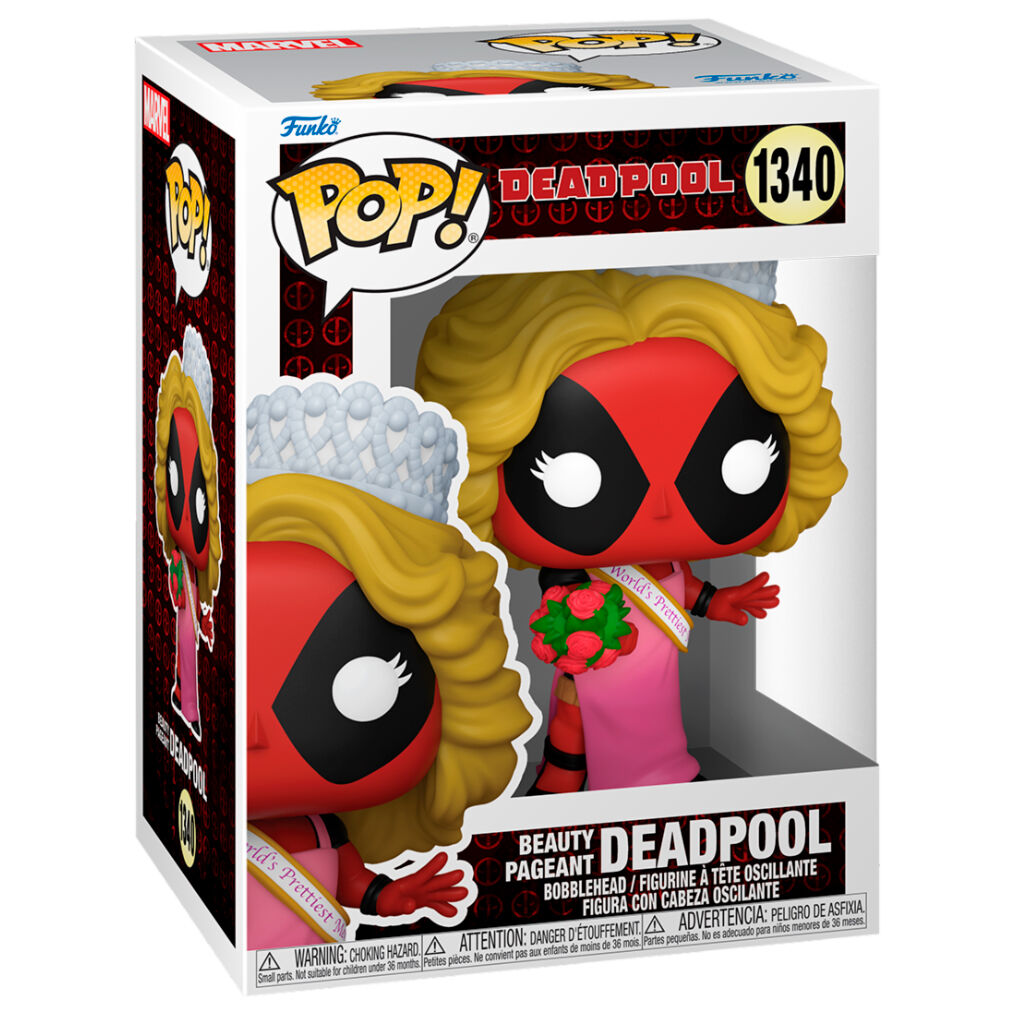 Pop! Marvel: Deadpool - Beauty Pageant Deadpool - Ginga Toys