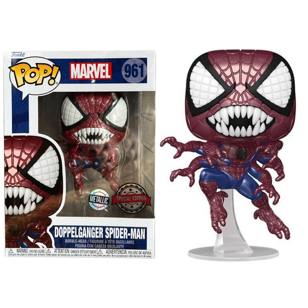 Funko POP Marvel Doppelganger Spiderman Vinyl Figure Metallic Special Edition #961 - Funko - Ginga Toys