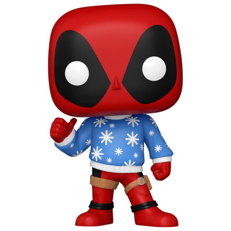 Pop! Marvel: Holiday - Deadpool (Sweater) - Ginga Toys